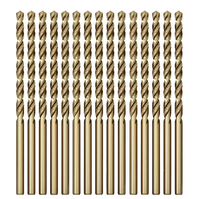 Punta elicoidale al cobalto M35 allungata da 300 mm 2,5 mm-10 mm per punta da trapano per fori profondi in metallo, legno, acciaio inossidabile