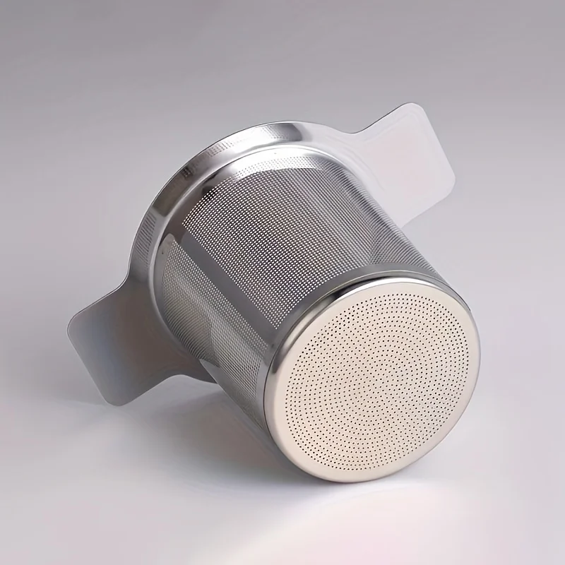 1 Uds. Colador de infusor de té de malla reutilizable de acero inoxidable filtro de hojas piezas de taza tamiz