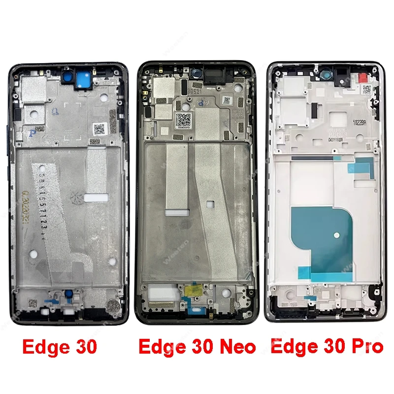 Marco medio para Motorola MOTO Edge 30 Neo Edge 30 Pro XT2245-1 XT2201-1, carcasa de marco medio, piezas de reparación de bisel de marco frontal LCD