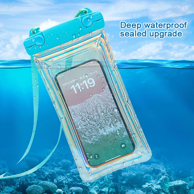 Swimming Bags Waterproof Phone Case  For iPhone 15 14 13 12 11 Pro Max X Xiaomi 13 Samsung S23 Universal Waterproof Bag