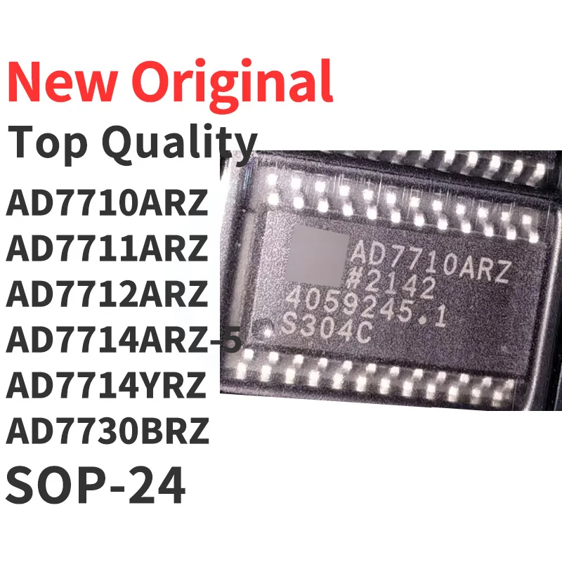 

(1 Piece) AD7710ARZ AD7711ARZ AD7712ARZ AD7714ARZ-5 AD7714YRZ AD7730BRZ AD7730LBRZ AD7731BRZ SOP-24 New Original