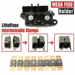 Littelfuse 02980900 70Vdc MEGA Fuse Holder Fuse Boxs 32V 40A 60A 80A 100A 125A 150A 175A 200A 225A 250A 300A 350A 400A 450A 500A