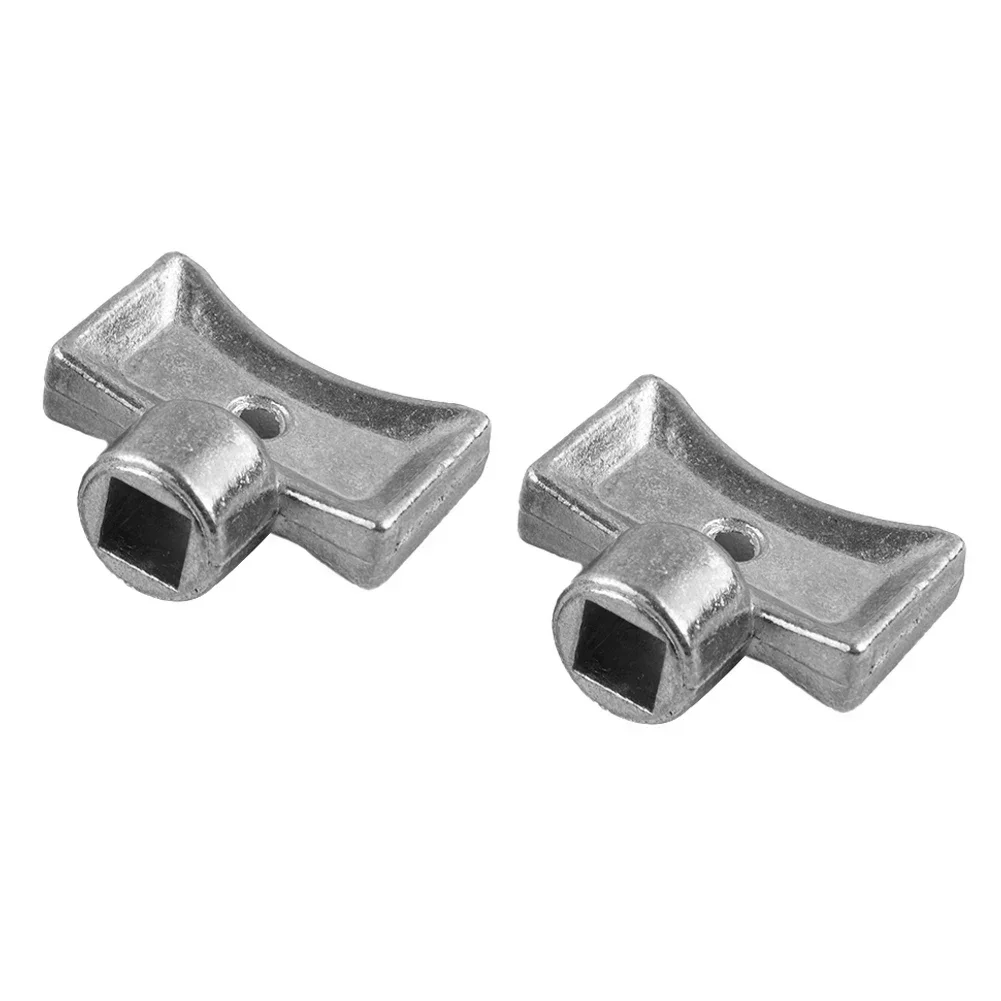 2PCS Radiator Exhaust Valve Key Zinc Alloy Square 5×5mm Cooling Pneumatic Valve Key Air Vent Central Heater Wrench