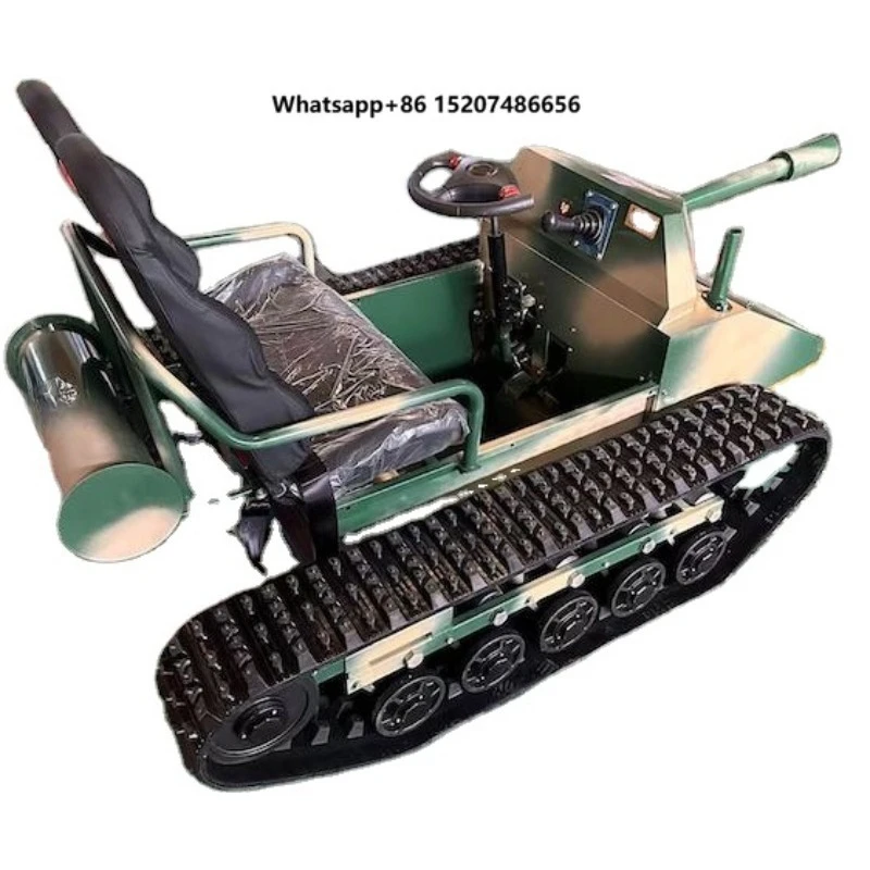 Customized Rubber Tracked Chassis Rubber Track Undercarriage Chassis Platform Chassis
