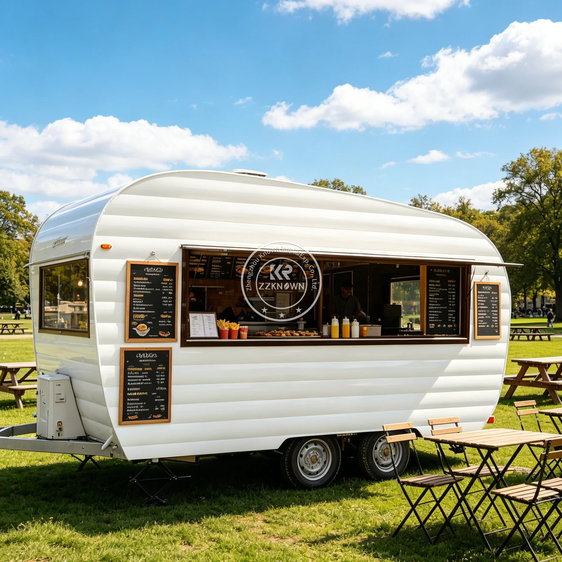 Concession Street Taco Food Truck High Quality Catering Trailer Hot Dog Food Trailer Professional Mobile Kitchen Truck For Sale