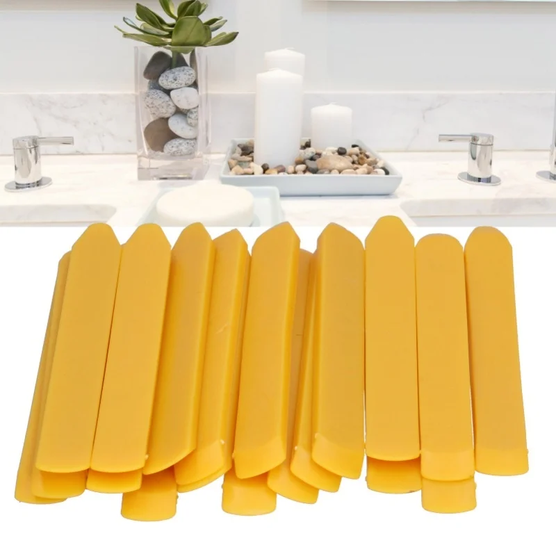 20Pcs Press Seam Tool ABS Caulking Long Stick Floor Wall Crack Glass Glue Finishing Accessories