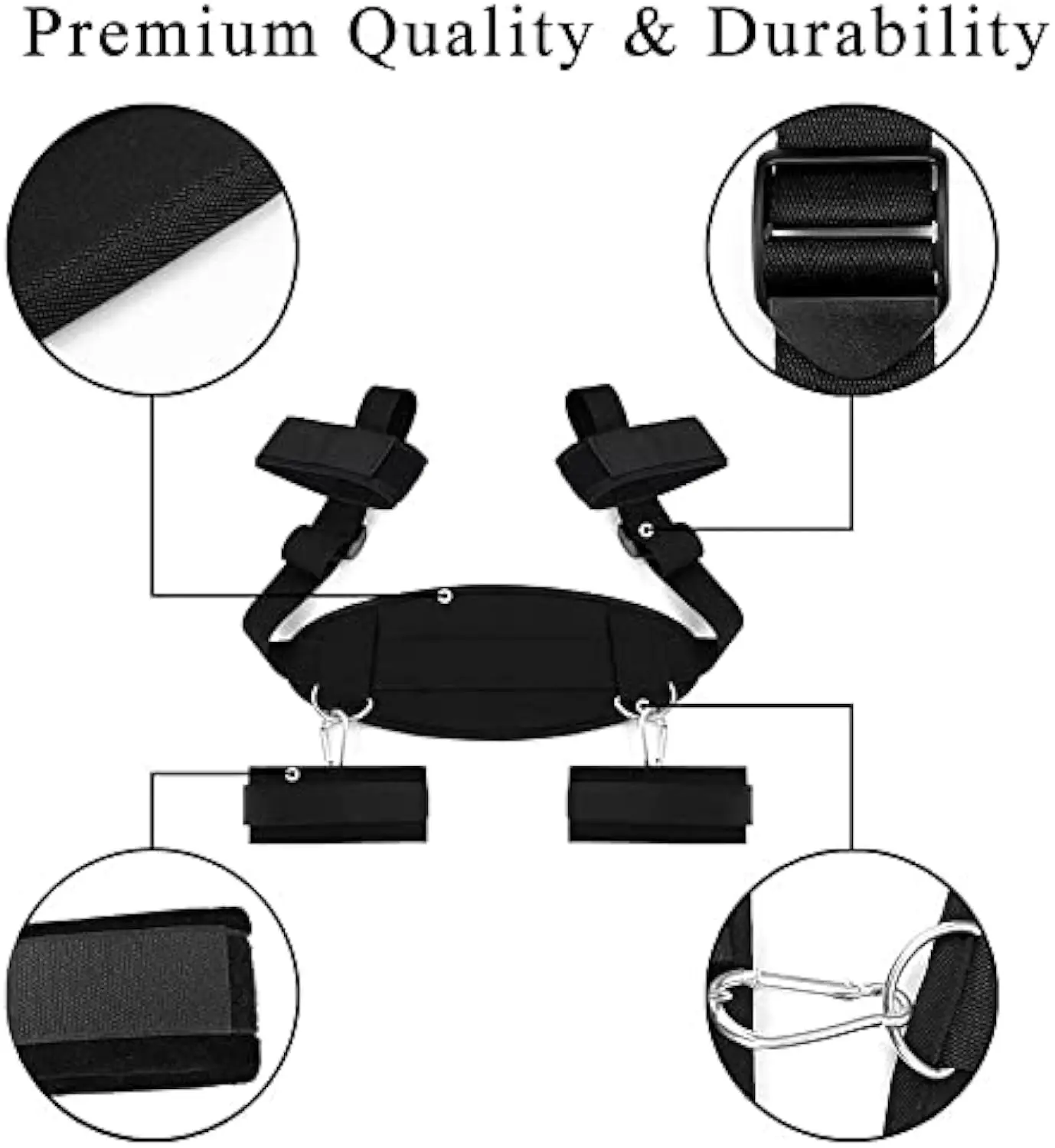 Bdsm Bondage Slave Collar Handcuffs & Ankle Cuffs Restraints Mouth Gag Adult Sex Toys For Couples Woman Fetish Accessories