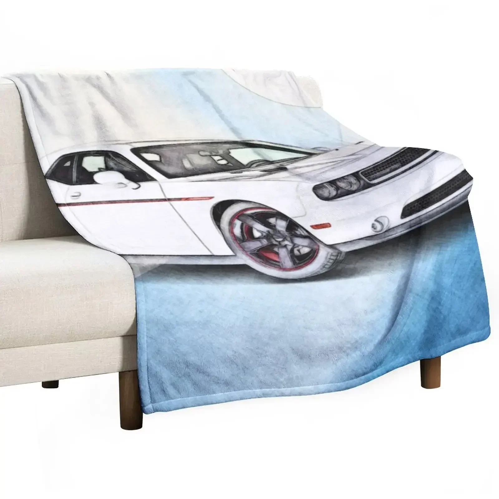 My Challenger Throw Blanket manga Soft Big Beautifuls Designers Blankets