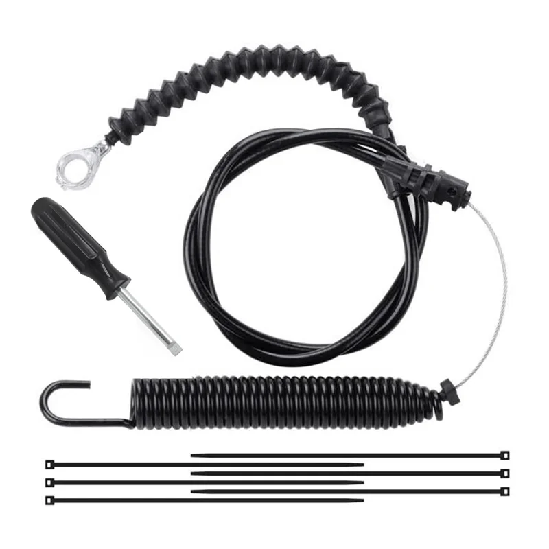 

Y17A Cable Fit Deck Engage Cable 946-05124A Fit For Craftsman, MTD,Yard Machines,Troy-Bilt,Husky,Murray Lawn Mowers Tractor