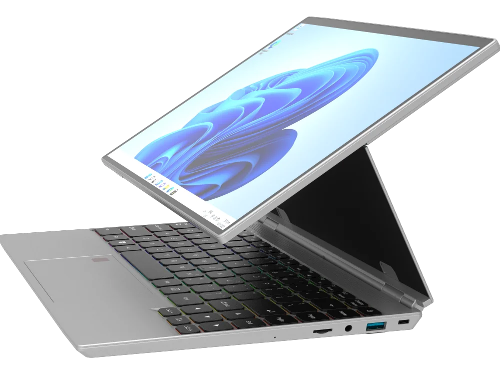 Brand New 14 Inch 2-in-1 Touchscreen Notebook PC N95 16GB RAM 2TB SSD Win 11 System IPS Laptop For Business Home Use