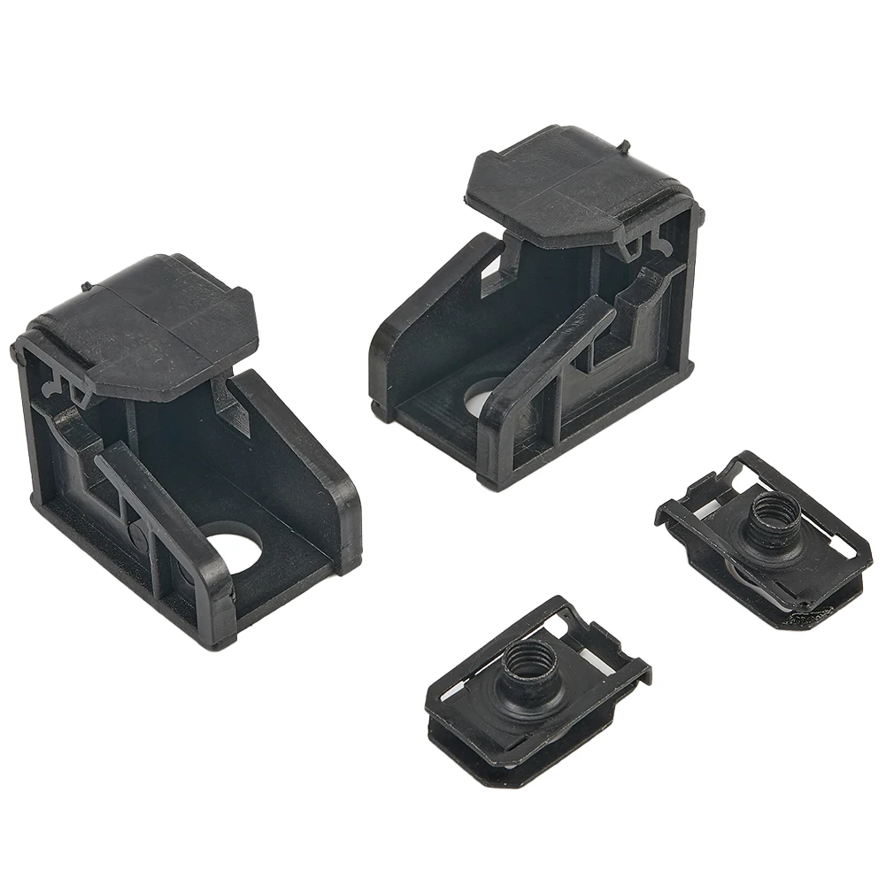 

2 Set New Headlight Repair Kit Bracket Mount Clip Placement On Vehicle:Left, Right #6R0941511 Color: Black