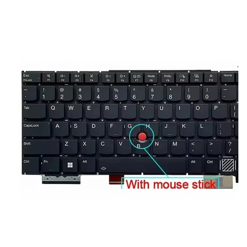 

Испанская клавиатура для ноутбуков Lenovo ThinkPad E480, T480S, L480, T490, E490, T495, L380, L390, Yoga L490, P43s