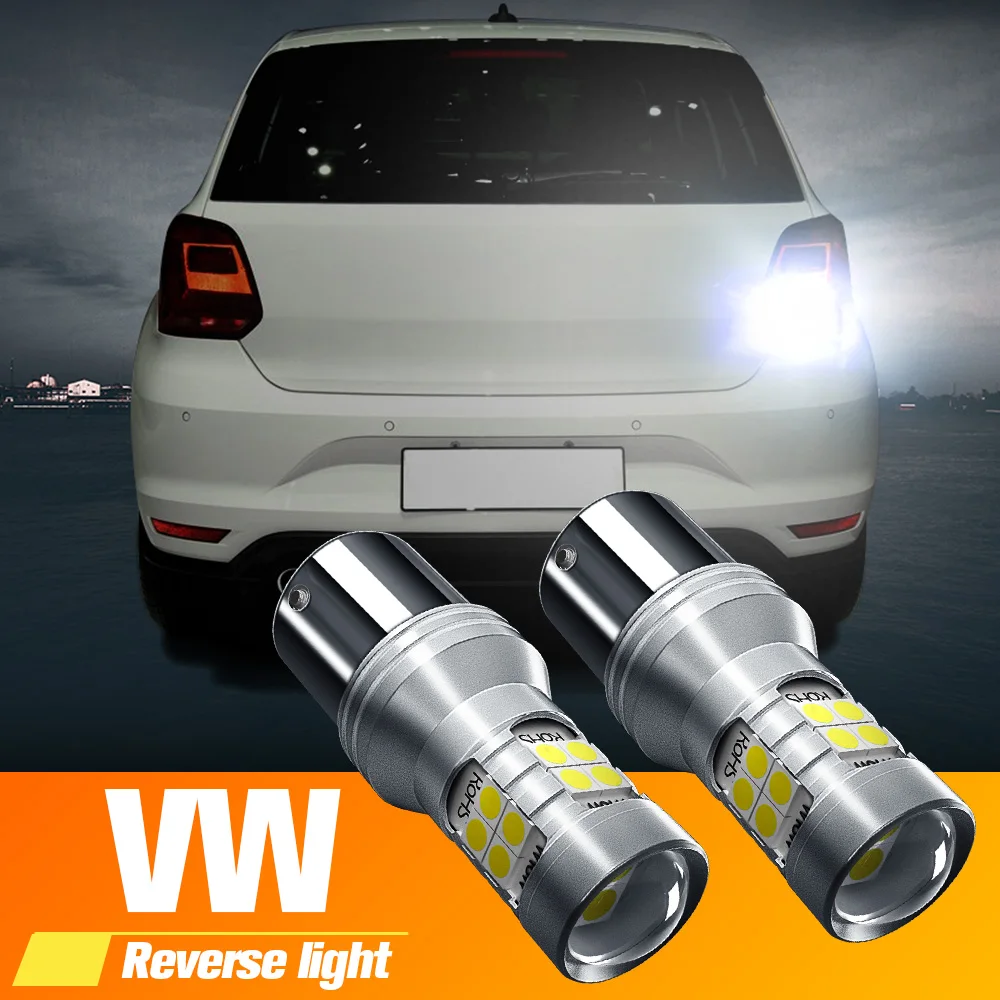 

2pcs LED Reverse Light Blub Lamp P21W BA15S Canbus For VW Passat B5 B5.5 B6 Golf mk3 mk4 mk5 mk6 3 4 5 6 Polo 6n 6r 9n Touran