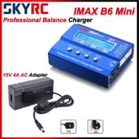SKYRC IMAX B6 Mini Balance Battery Charger Discharger 11-18V PSU-60W AC Power Supply Adapter EU/US Plug for Most Battery Types