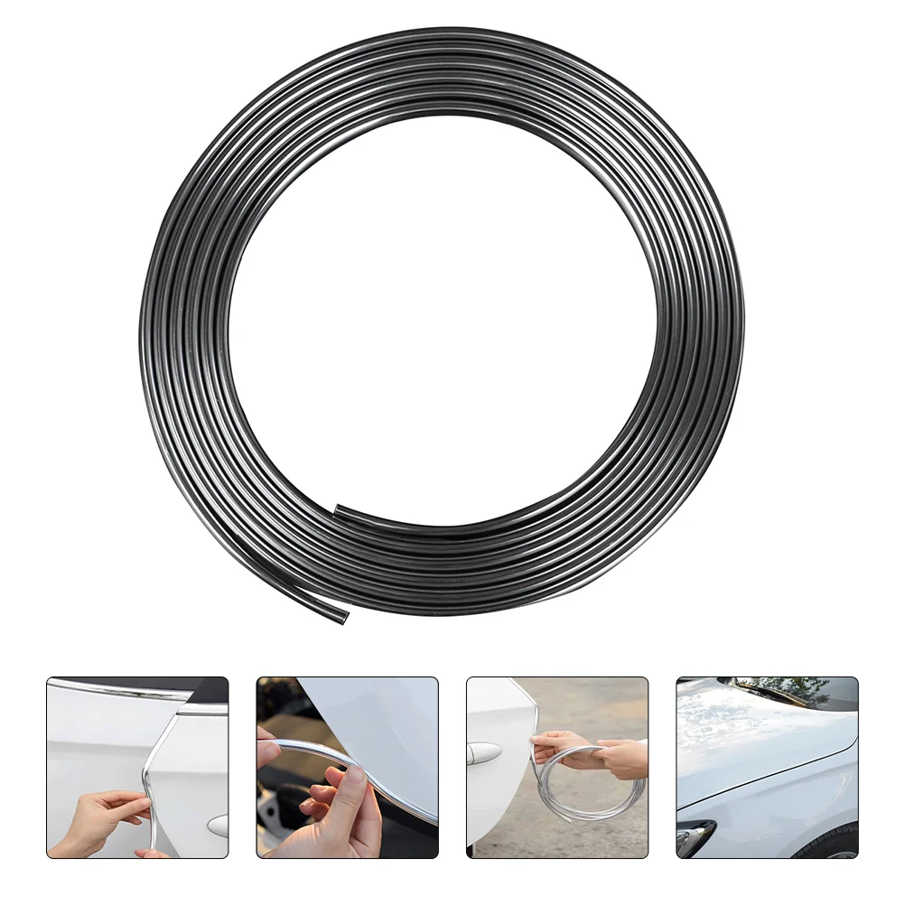 Door Edge Guard Car Guards Flashing Auto Protector Rubber Vehicle Accessories Anti Collision Strips Man Protective Bumping