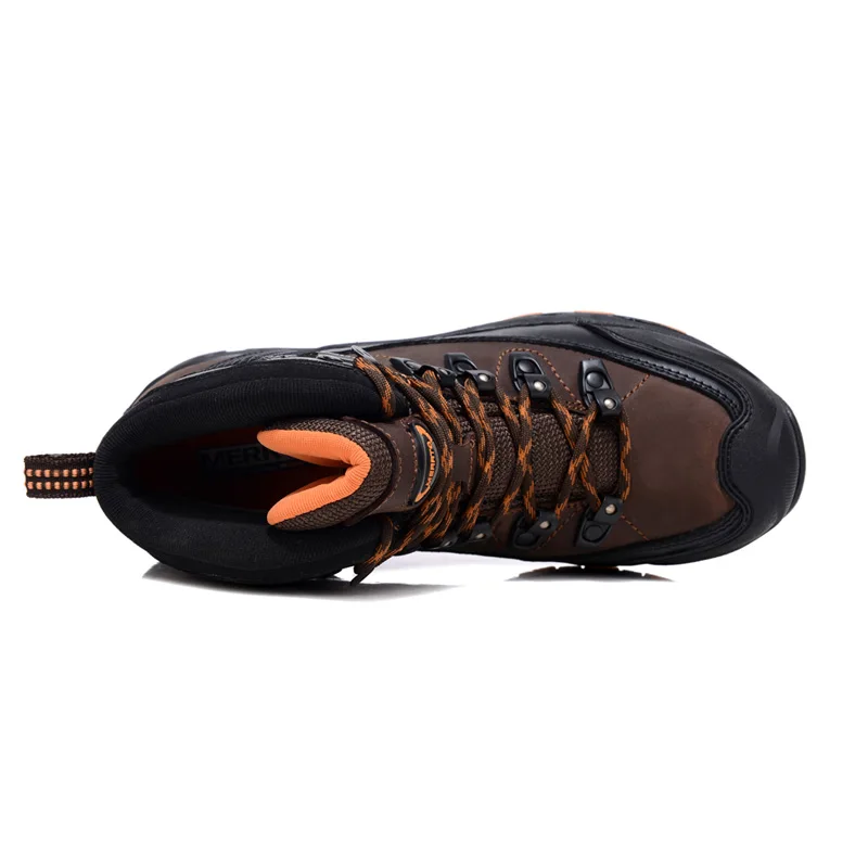MERRTO botas tácticas piel vaca – Outdoor trekking senderismo hombre - imagen 5