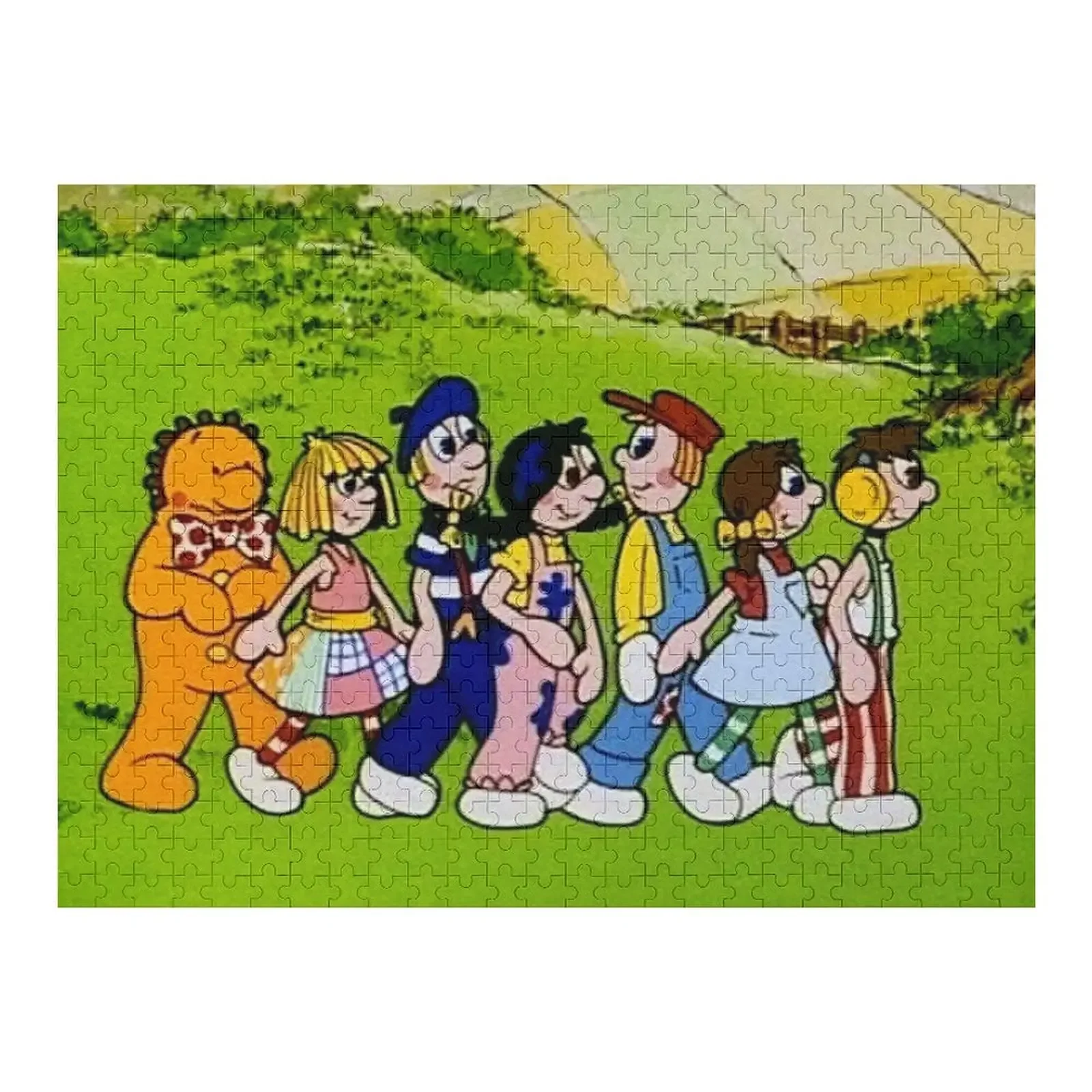 

The Raggy Dolls Jigsaw Puzzle Customized Picture Novel Toys For Children 2022 Custom Name Wood Puzzle