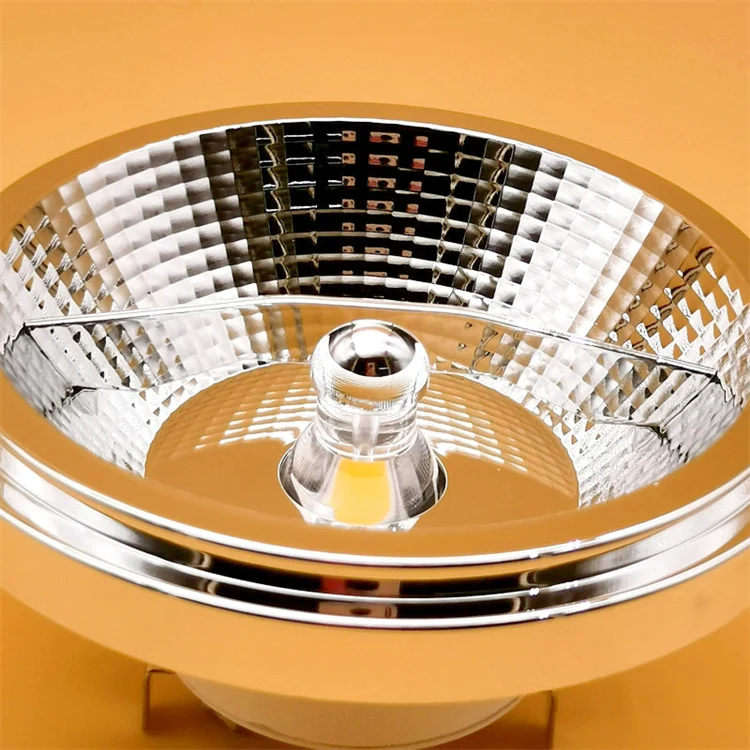 LED AR111 Lamp Dimmable 15W 220V 12V GU10 G53 Base Substitute Halogen Lamps LED Downlight ES111 Bulbs COB Spotlight Warm White