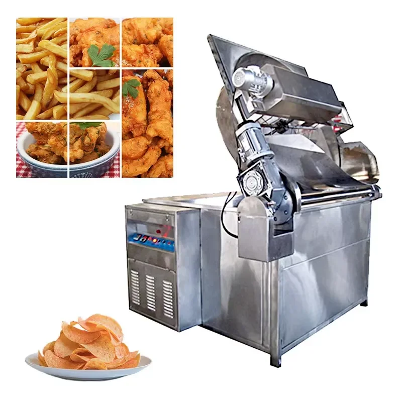 Brosted Fry Commercial Potato Chip Fried Chicken De Papa Fritas Deep Fryer Machine Freidora Industrial