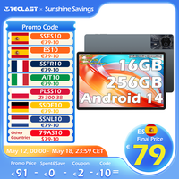 Odea S11 Tablet, 11 Inch Tddi, Android 14, (6+10)16Gb Ram, 256Gb Rom, 4g Lte, 8000Mah, 1920X1200, Unisoc T606, 8 Cores, Mali-G57, 5g Wifi, Gps, Sim Slots*2, Tf up to 1Tb, for Netflix Widevine L1