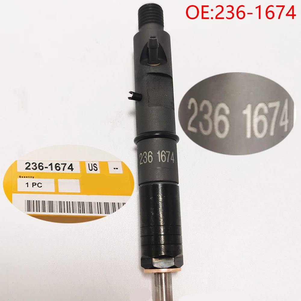 

For 414E 416D 416E 420D 420E 422E C4.4 excavator fuel injector 20R-0471 236-1674 B03201A LJBB03201A 20R2471 2361673 2645k011