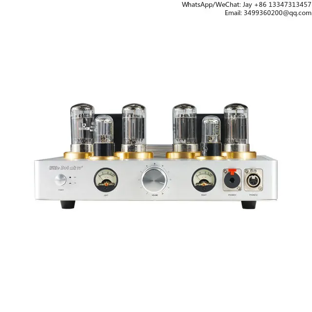 

LittleDotMK6+ Fully Balanced Vacuum Tube Headphone Amplifier HIFI Tube Amplifier 5W + 5W (120 + 120ohm) 6H9C 6080 Tube