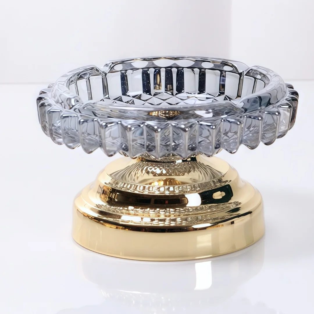 

Кристаллическая пепельница CL Model House, легкая роскошь, для гостиной, кофейного столика, офисного декора, для инфлюенсеров