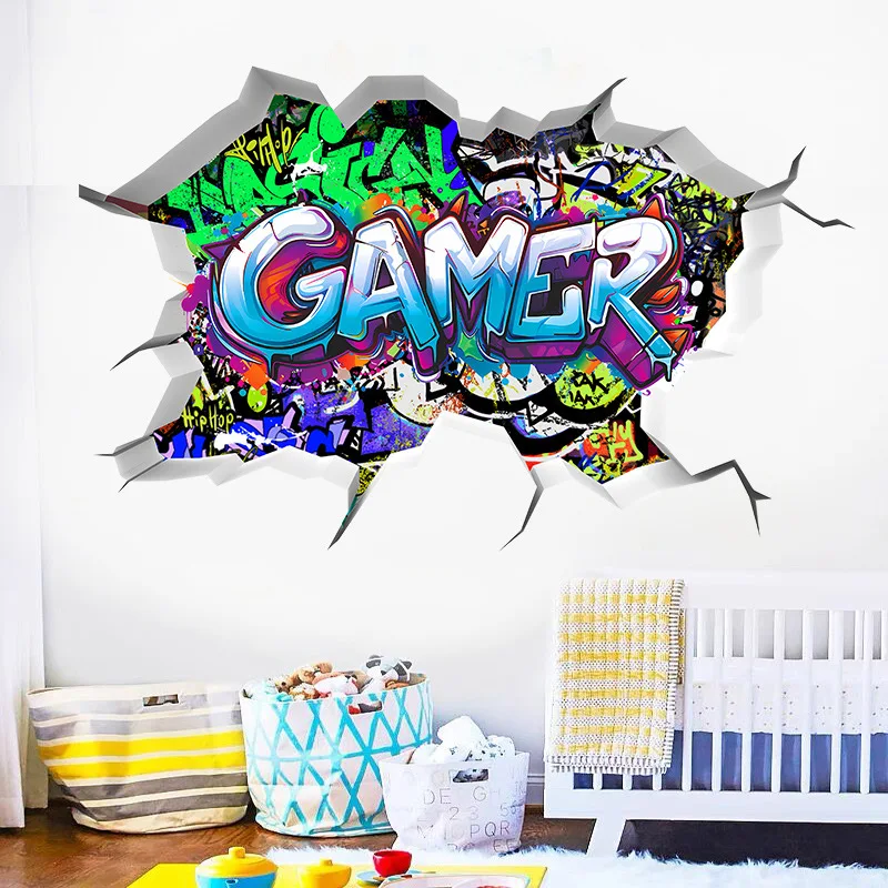 Autocollants Muraux Gamer,Sticker Mural de Chambre Garçon, Murale Décoration, DIY Sticker Gamer, Stickers de Décoration de Salon - Maison Autocollants Muraux Gamer,Sticker Mural de Chambre Garçon, Murale Décoration, DIY Sticker Gamer, Stickers de Décoration de Salon - Maison