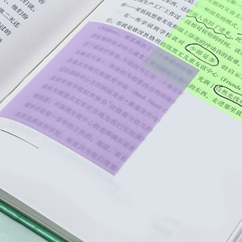 7 PCS Auto-adesivo Stickier Note Clear Memonst Pad à prova d'água Notas mais pegajos