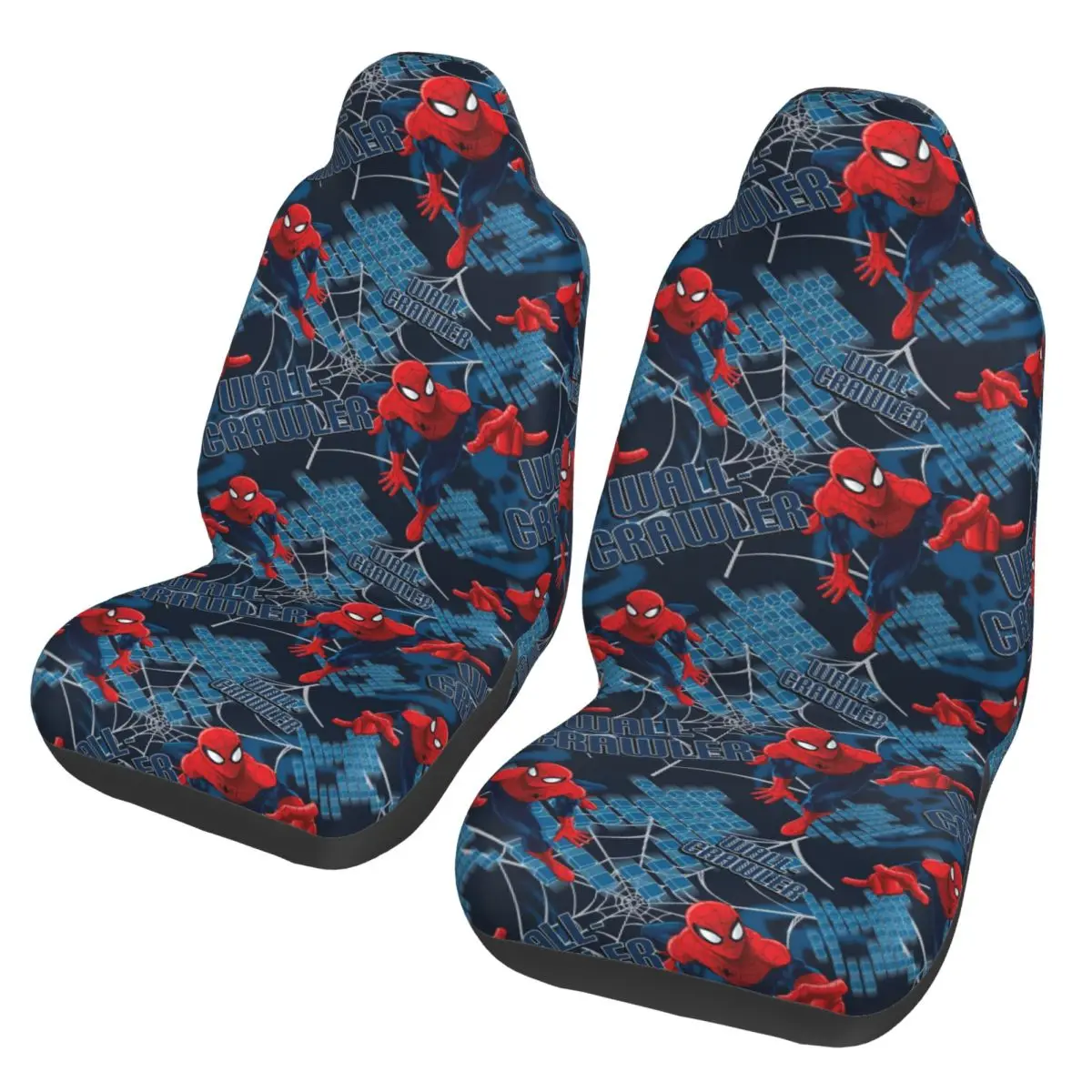 

Spider-Man Wall Crawler Universal Car Seat Cover Protector Interior Accessories AUTOYOUTH Car Seats Covers Fiber Car Accessories