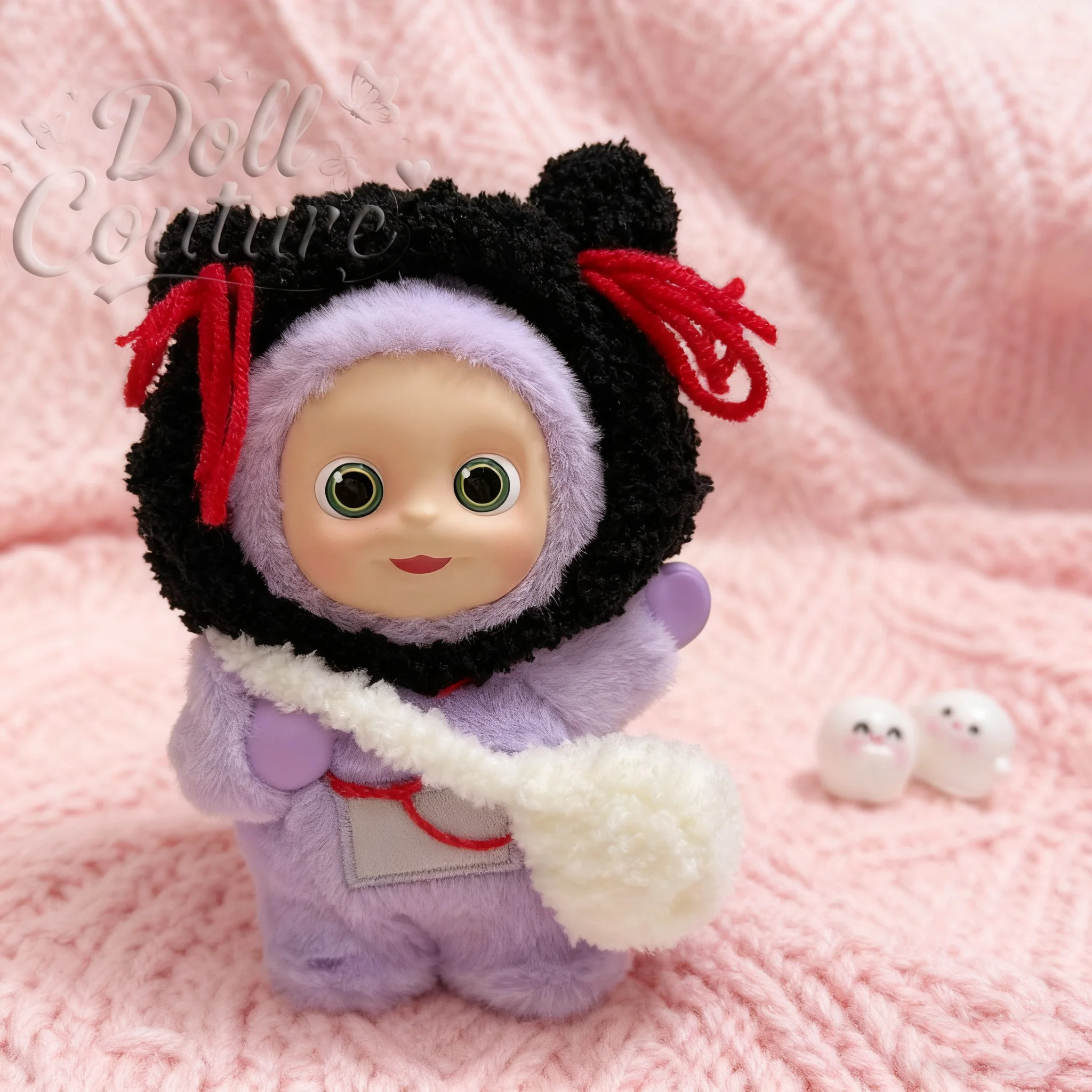 

Labubu 10cm Baby Clothes Cotton Doll Outfits Vegetable & Fruit Series Hooded Cute Doll Clothes