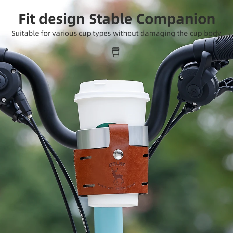دراجة نارية كوب ماء ريترو دراجة سبائك الألومنيوم المشروبات فنجان القهوة حامل كأس متعدد الوظائف