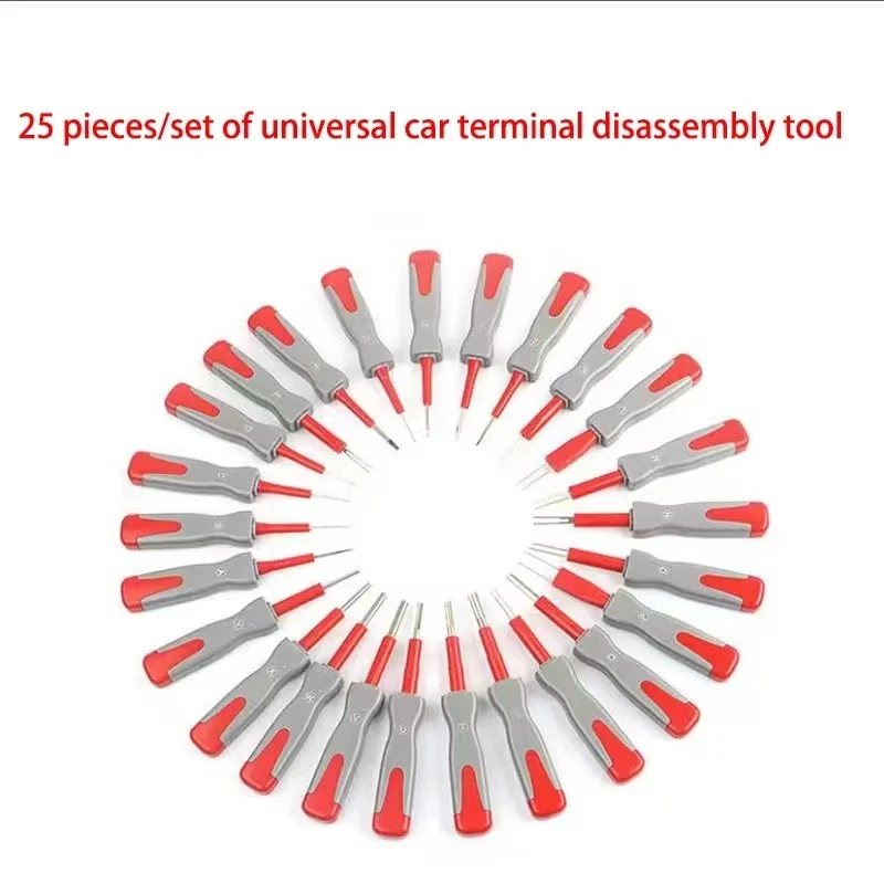 New Set Universal Car Terminal Disassembler Tool Kit Car Electrical Wiring Crimp Connector Pin Extractor Kit