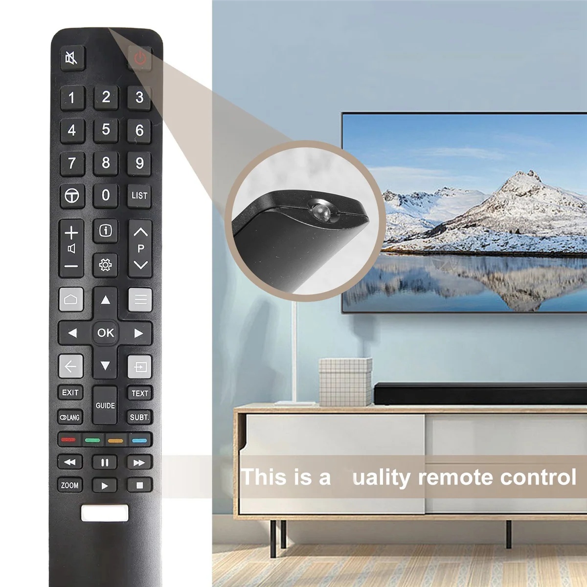 Activity TV Remote Control for TCL ARC802N YUI1 49C2US 55C2US 65C2US 75C2US 43P20US