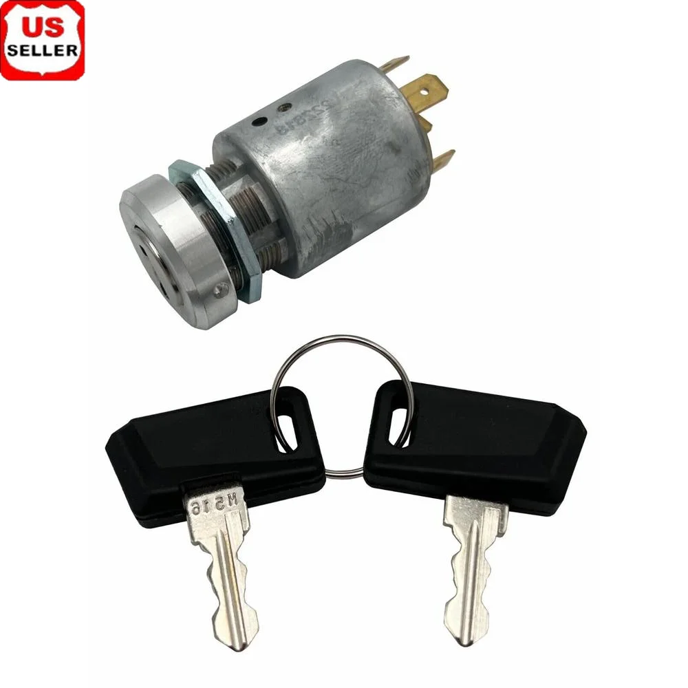 Diesel Lombardini Engine Key Switch ED0050412740S Generator Replacement Parts Secure Ignition Manual Operation Plug In