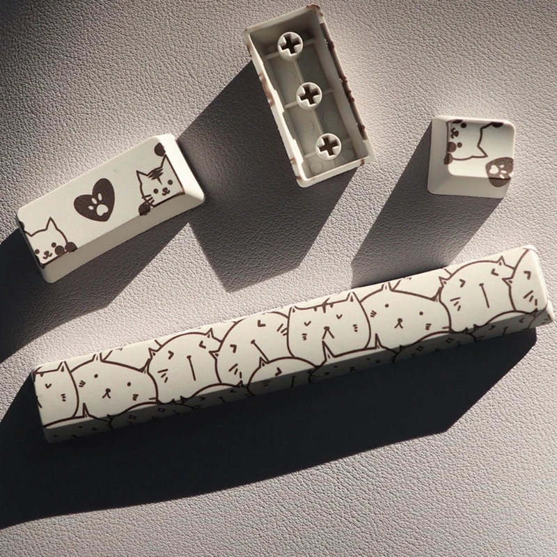 teclas teclado personalizadas PBT 6.25U Barra espaciadora 2.25u 2u ingresan perfil OEM 4 teclas