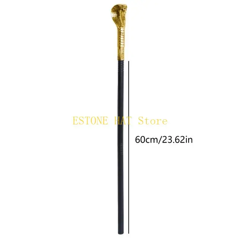 49mf Staff egiziano Staff Snake Walking Cane Cane Egyptian Staff Sceptre