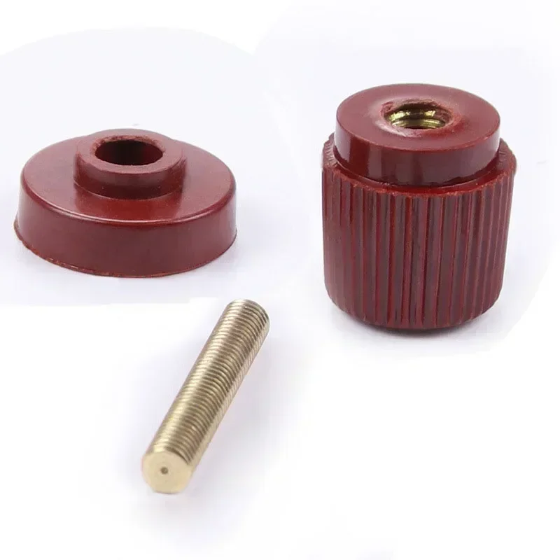 2X  6mm Brass Stud And Nuts Premium Remote Battery Power Junction Post Connector Terminal Kit Hardware Accessaries NEW