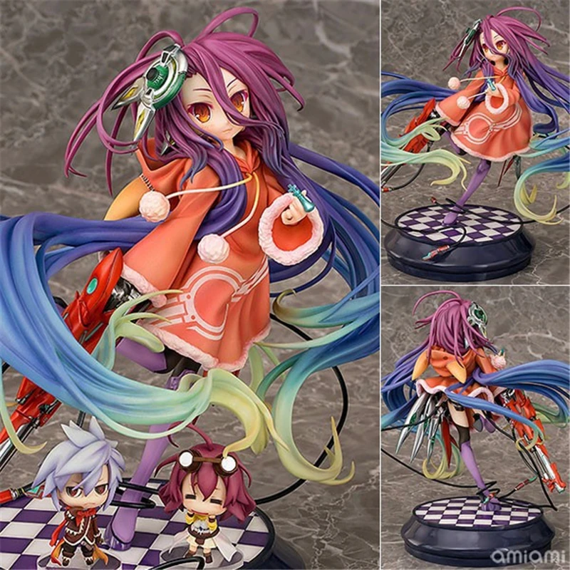 Figura de Acción Coleccionable de PVC de Anime No Game No Life Zero Schwi Dola 1/7, Estatua de Juego, Modelo Coleccionable, Juguetes para Niños, Regalos, 22 cm