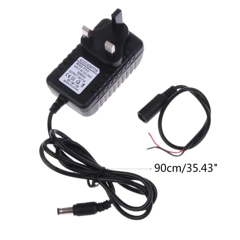 AC100-240V to 1.5V1A Power Supply Adapter Kit Replace 1pc 1.5V AA AAA LR20 Battery for 1.5V Battery Powered devices