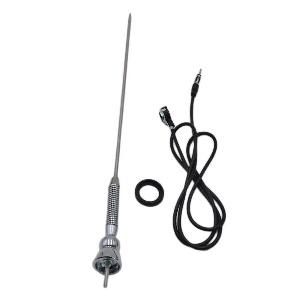 18,5" Metall Auto Fahrzeug Antenne AM/FM Antenne Radio Feder Soft Rod