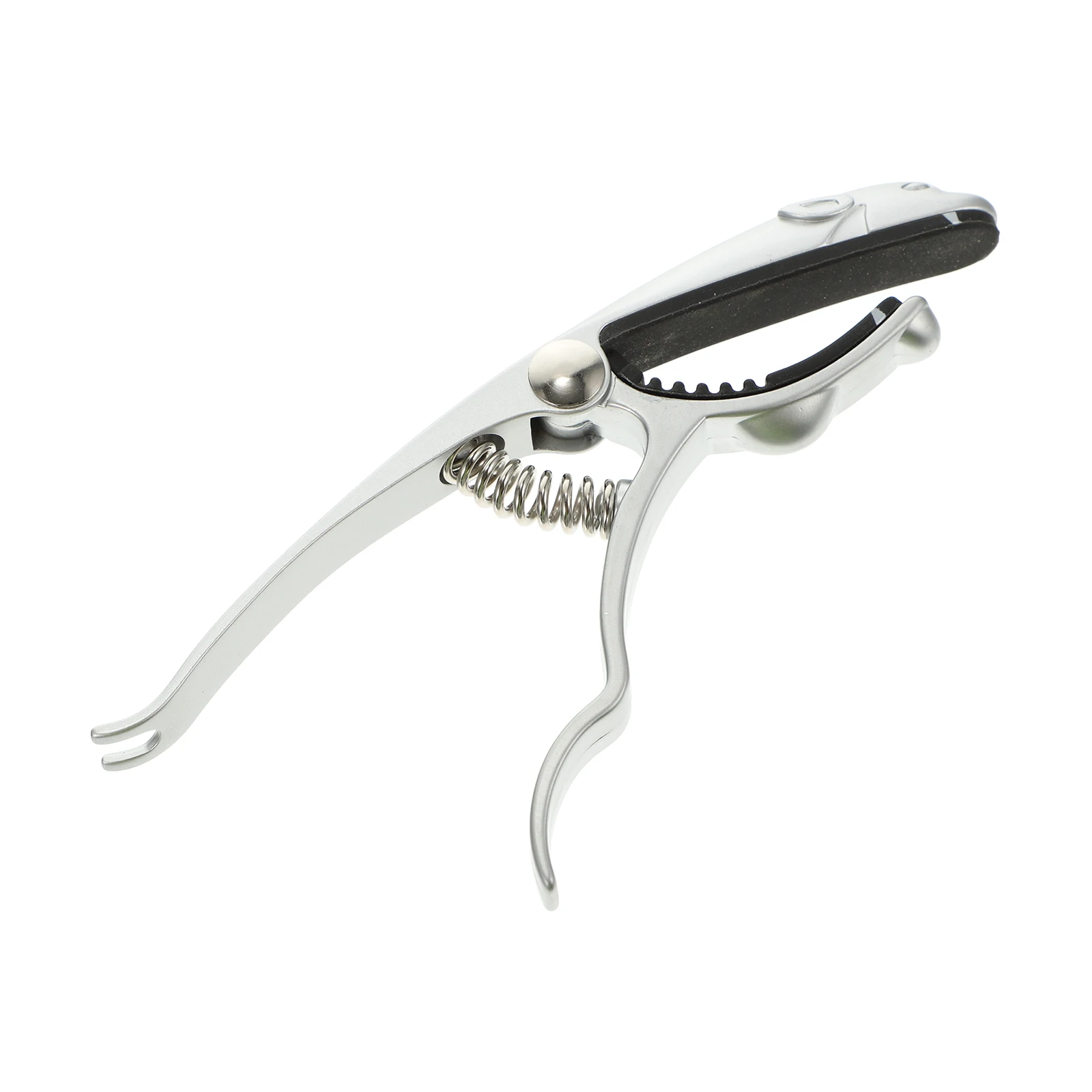 

Guitar Capo Durable Metal Music Tune Changing Clamp Musical Instrument Accessory Silver Zinc Alloy Tuner