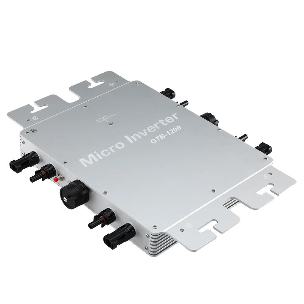 2000W Single Phase Grid Tie Micro Inverter 4 MPPTs WiFi APP Remote Control Balcony Solar System