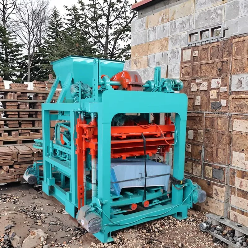 Sunite Block Making Machine QT4-25 Automatic Cement Hollow Block Forming Machine with Hydraulic Pressure