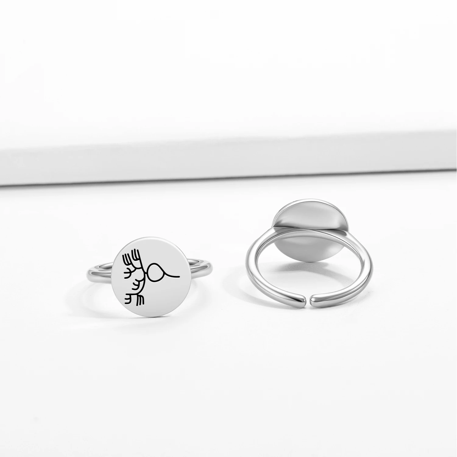 

Кольцо Nazca Lines Seaweed Ring из стерлингового серебра 925 пробы, регулируемое по размеру, подарок на день рождения для женщин, изысканные ювелирные украшения, модная бижутерия