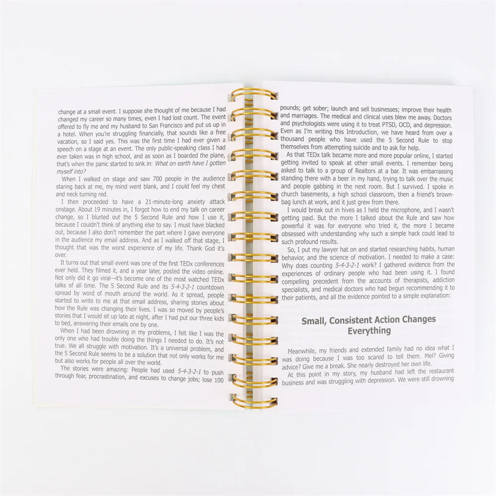 1 Year Let Them Theory Daily Planner - Spiral Bound Weekly & Monthly View, Green Dot Pattern Cover, Change-Life Tools for Adults image 5