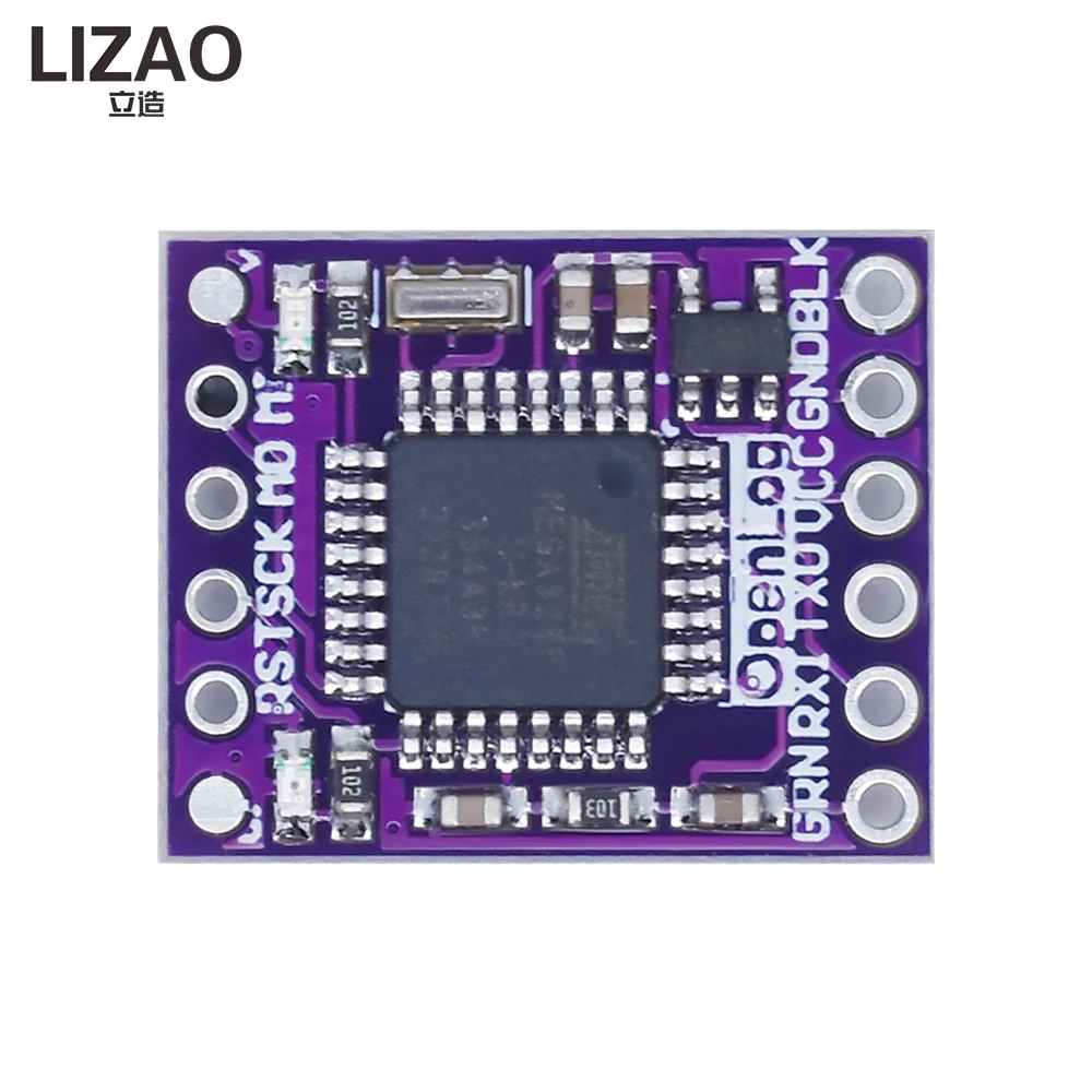 Openlog Serial Data Logger Module, ATmega328 Based, Supports Micro SD for Arduino Projects