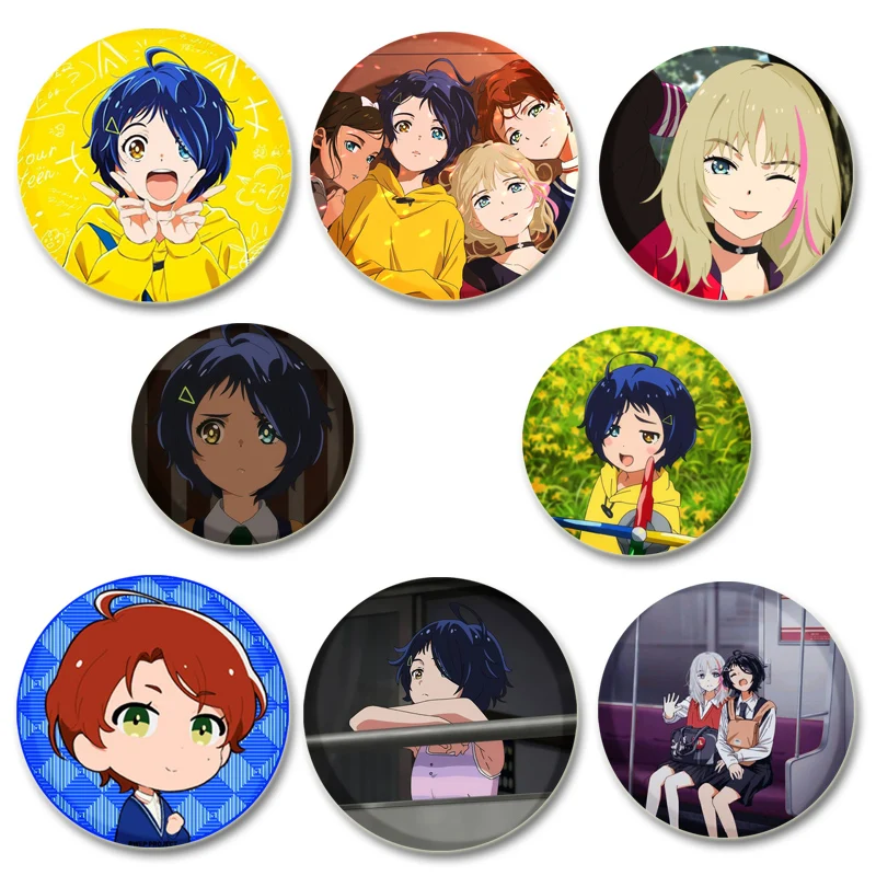 Аниме Wonder Egg приоритетная брошь мультфильм Ohto искусственная булавка для лацкана аксессуары для одежды рюкзак украшение Поклонники подарки Аниме Wonder Egg приоритетная брошь мультфильм Ohto искусственная булавка для лацкана аксессуары для одежды рюкзак украшение Поклонники подарки