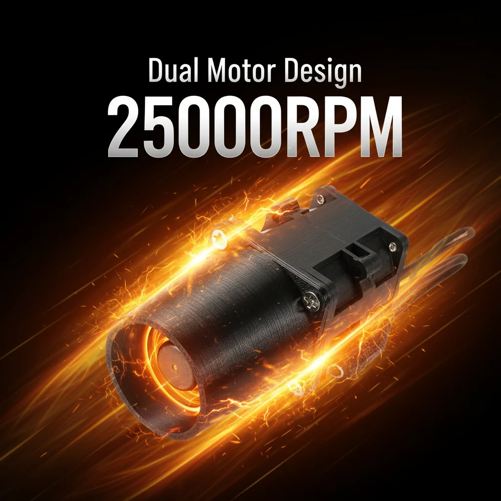 

Для SXDOOL SXDB10440H12 высокоскоростной турбовентилятор охлаждения 104x40 мм 12 В двойной двигатель 25000 об/мин шарикоподшипник с регулятором скорости