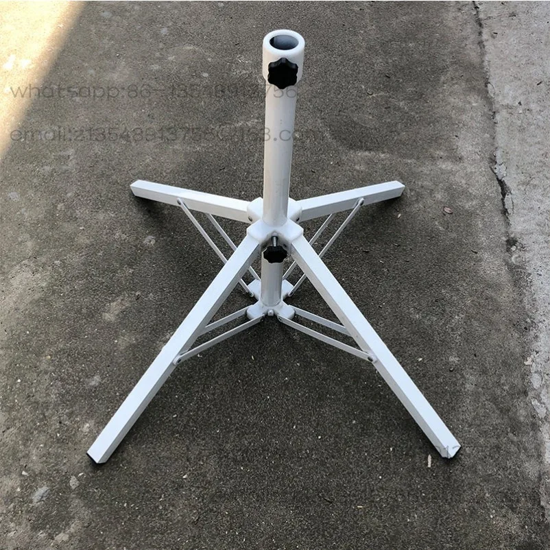 

Large Outdoor Umbrella Parasol Base Plastic Cross Folding Base